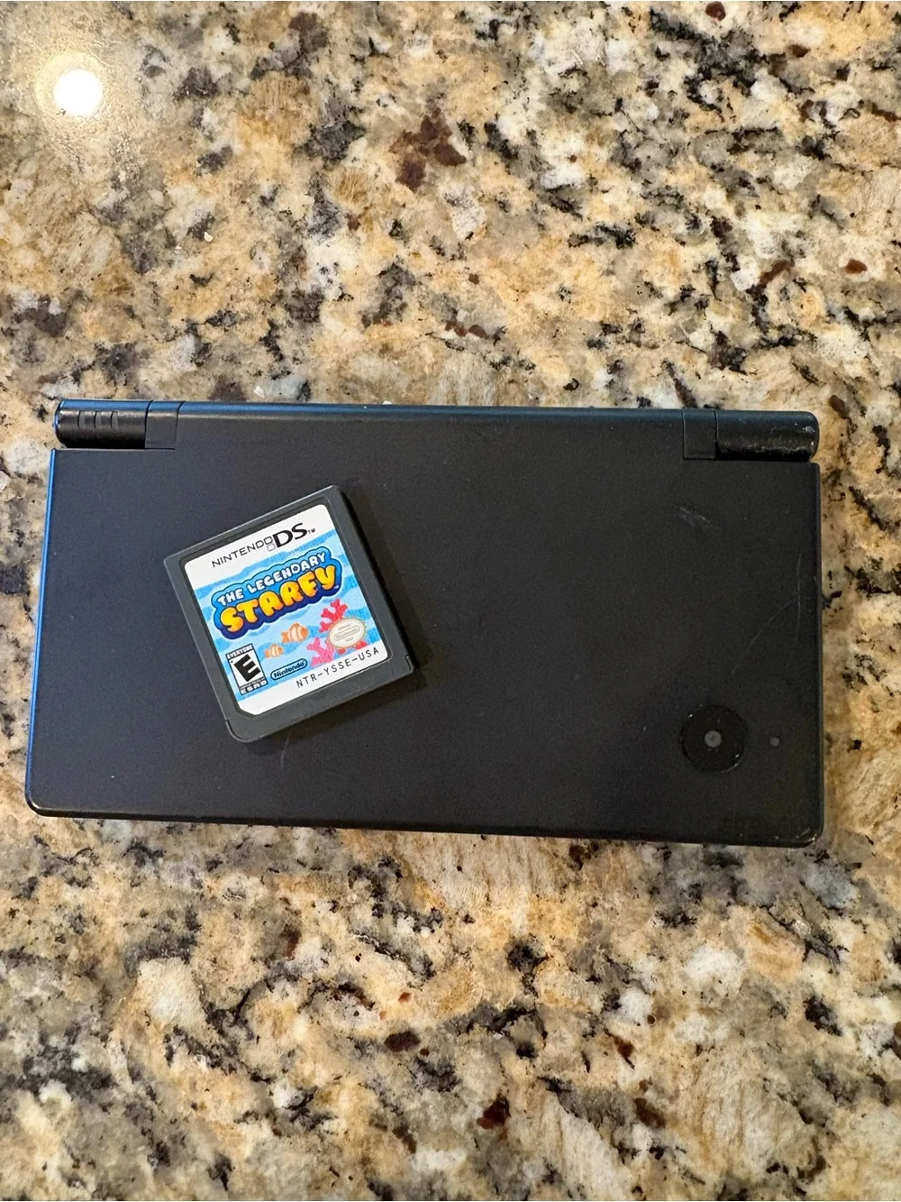 🕹️Nintendo DS Lite Black Handheld with The Legendary Starfy Game